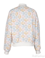 Hermes Chain D'ancre Printed Bomber Jacket