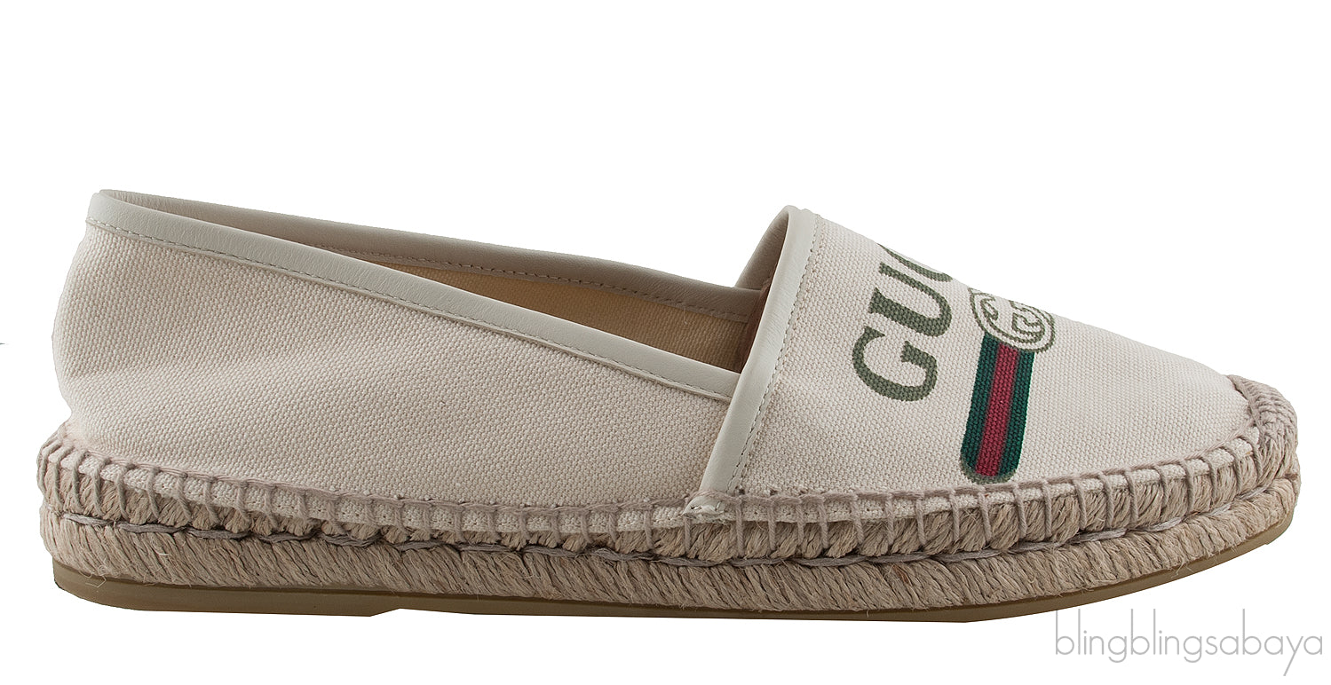 Logo Canvas Espadrille