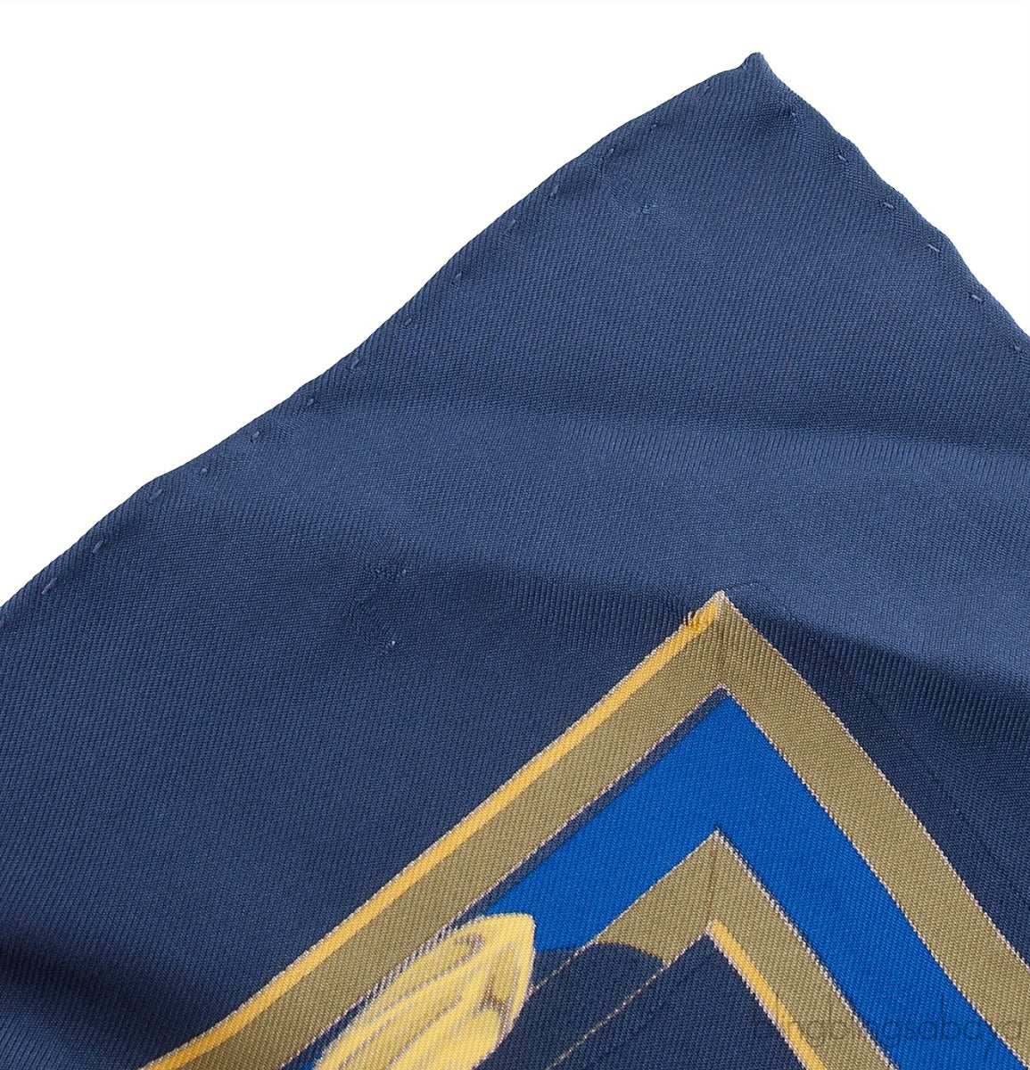 Blue LA RONDE DES JOCKEYS SCARF