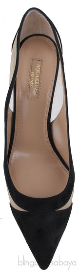 Savoy 105mm Mesh Cut-out Pumps