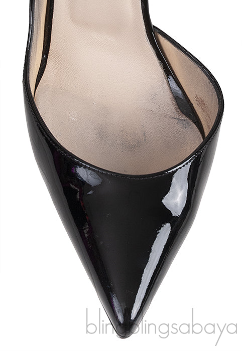 Black Patent Iriza Pointed Toe