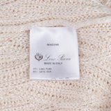 Off-White Knitted Long Dress