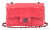 Bougainvillea Croc Mini Bag