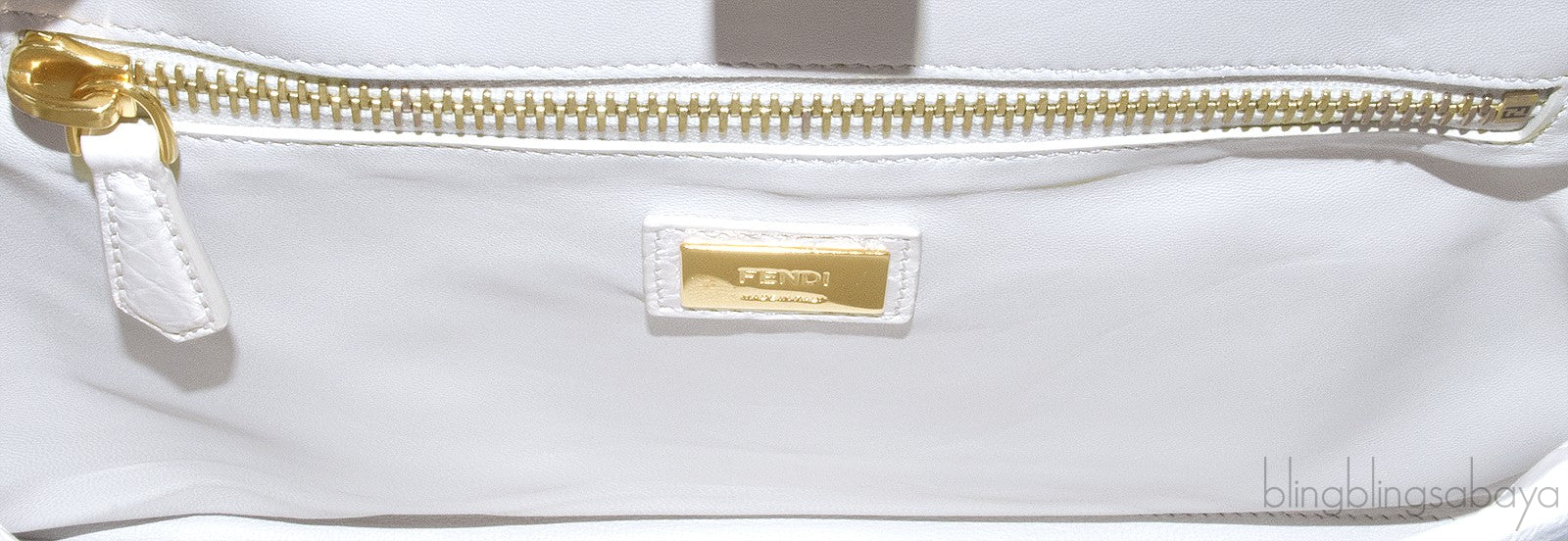 White Pearl Crocodile Peek-a-boo