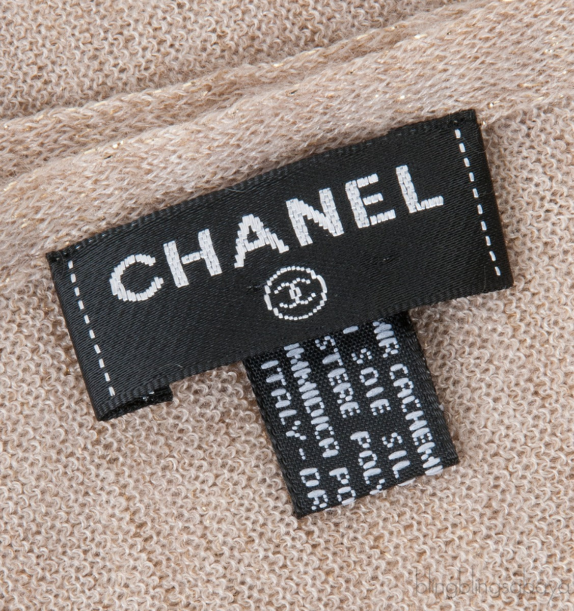Brown Metallic CC Huge Shawl