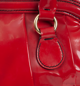 Valentino Garavani Red Patent Top Handle Bag