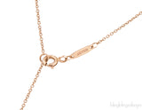 T Smile Rose Gold Necklace