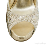 Asha Swarovski Slingback Pump