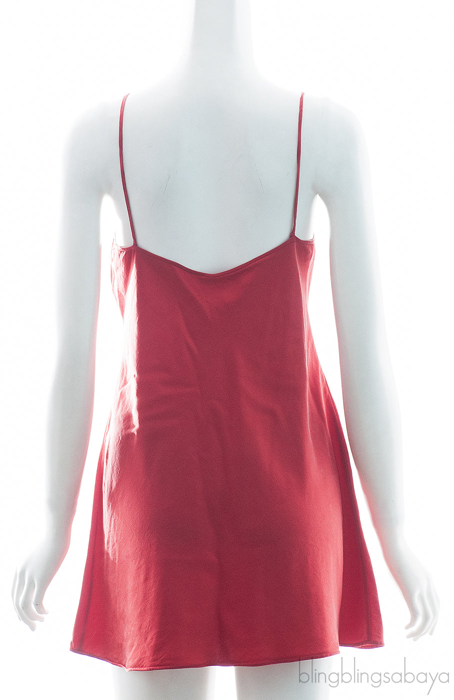 Rose Applique Red Camisole