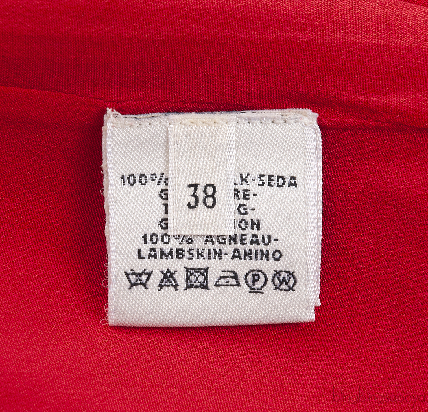 Red CDC Kaftan Dress