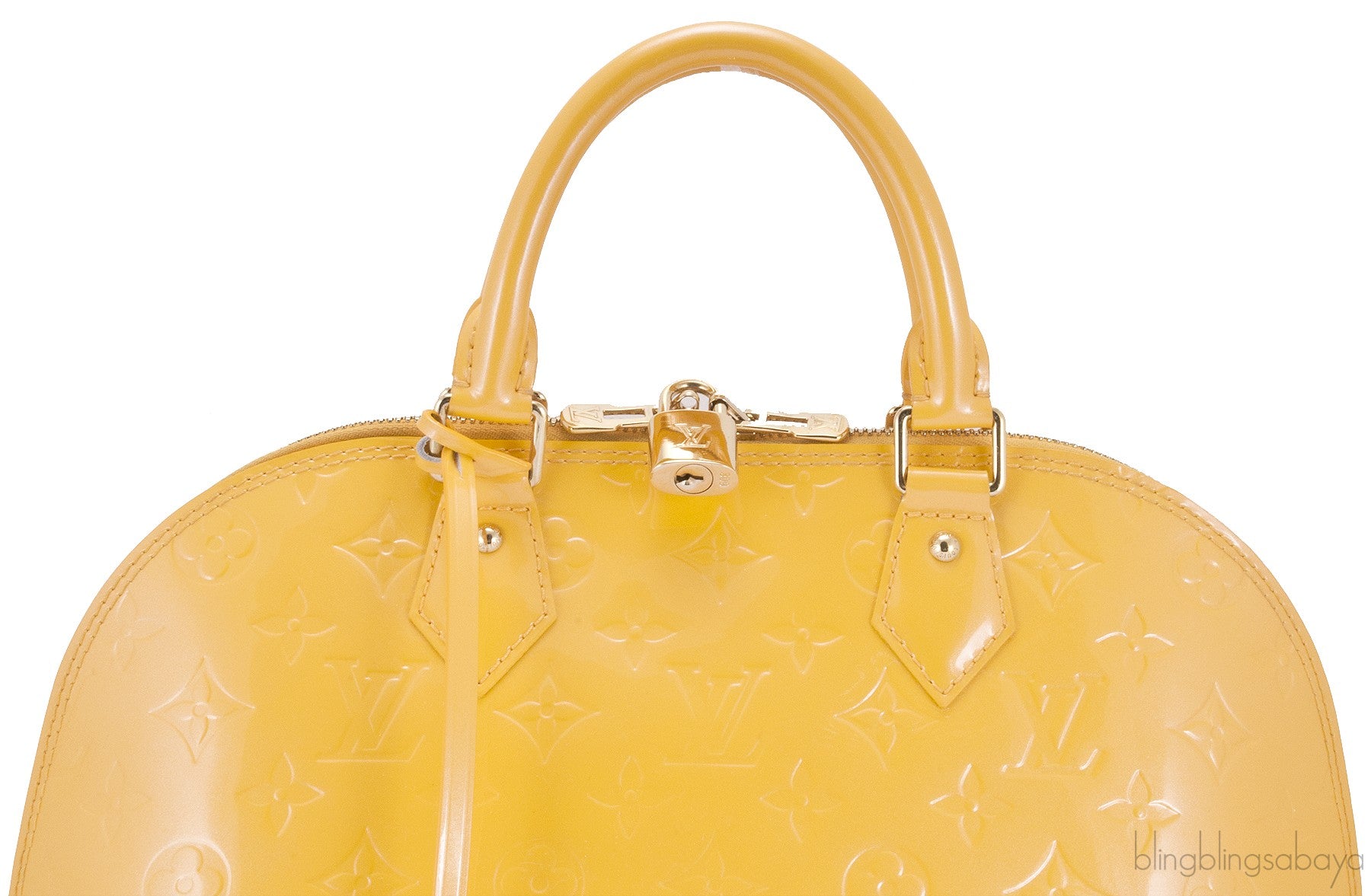 Alma Jaune Passion Monogram Vernis
