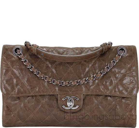 Distressed Flap Shoulder Bag*