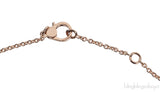Finesse Pink Gold Diamond Pendant Necklace