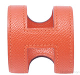 Ano Orange Epsom Cuff Bracelet