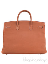 Birkin 40 Gold Taurillon Clem