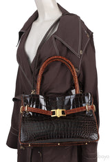 Lana Marks Positano Alligator Bag