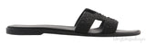 Black Oran Strass Sandals