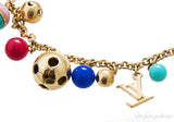 Multicolor Grelots Chain Bag Charm