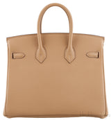 Birkin 25 Veau Togo Biscuit PHW