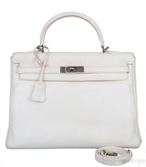 Kelly 35 White Retourne  PHW