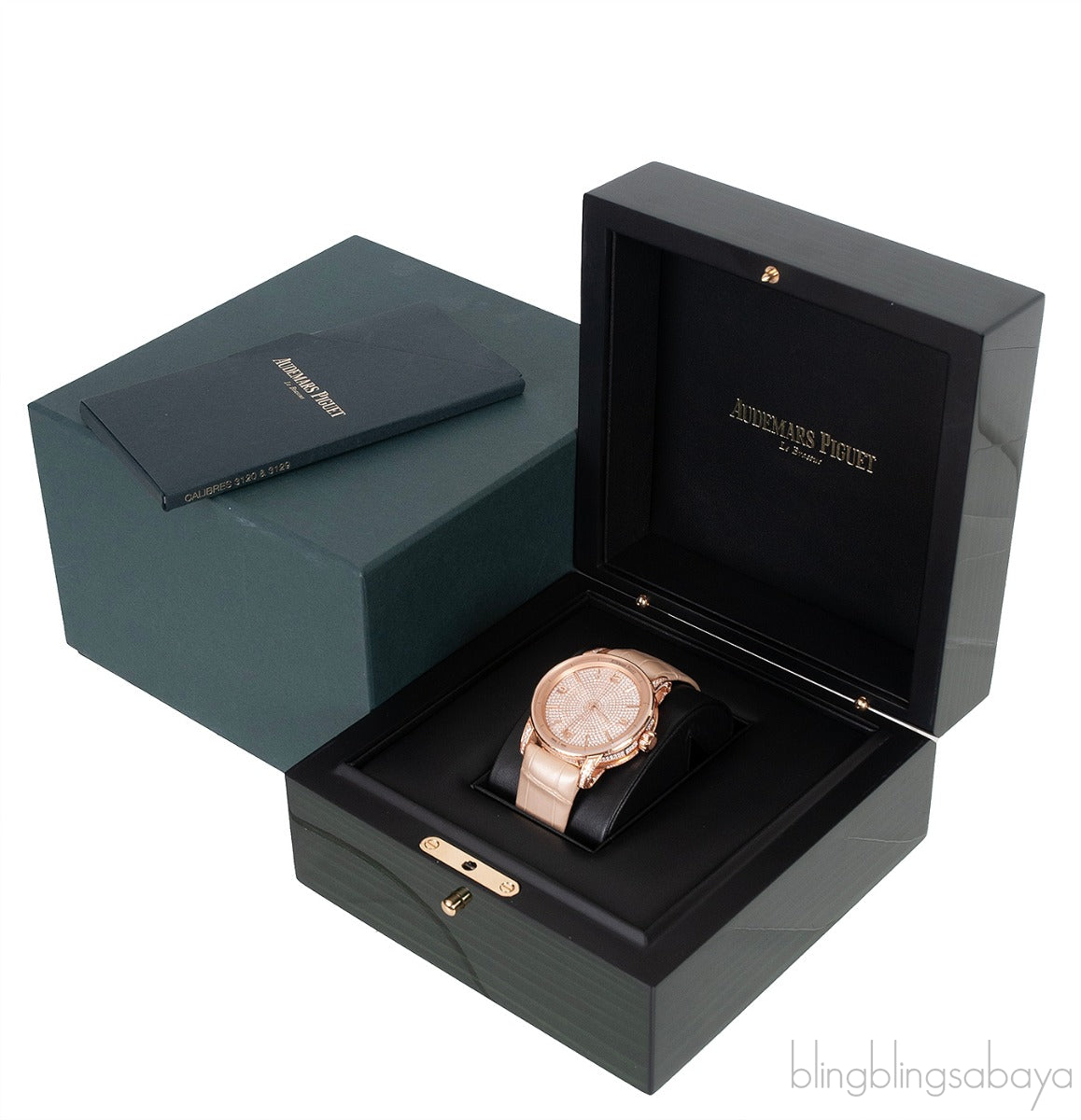 Pink Gold Diamond 41 mm Ladies Watch