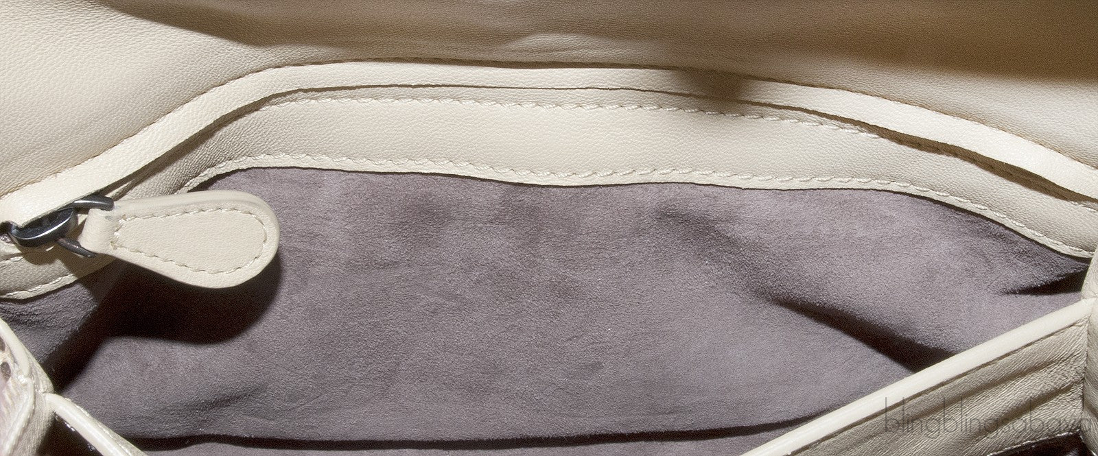 Snakeskin Intrecciato Shoulder Bag*
