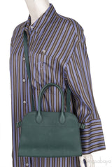 Soft Margaux 10 Dark Green Leather Bag