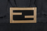 Fendi Zucca Mia Buckle Shoulder Bag