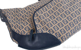 Fendi Blue FF Printed Canvas Hobo
