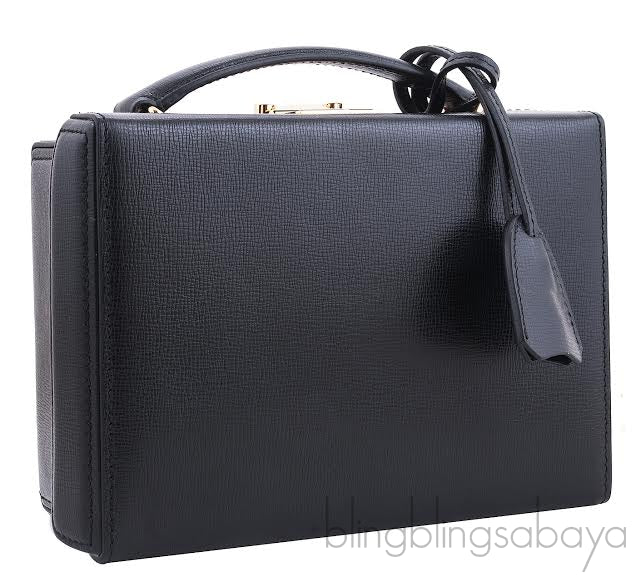 Small Grace Black Hard Clutch