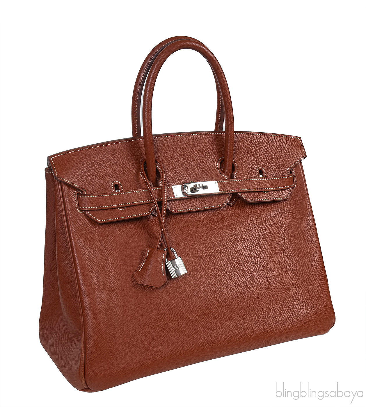 Birkin 35 Candy Epsom Brique Orange PHW