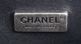 Chanel Black/Blue Python Mini Flap bag RHW