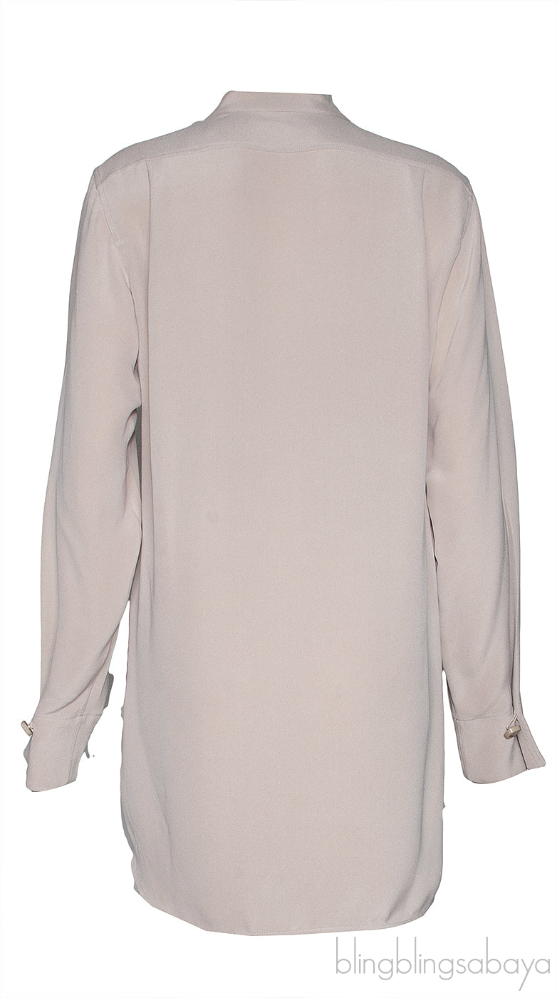 Nude Long Sleeve Shirt