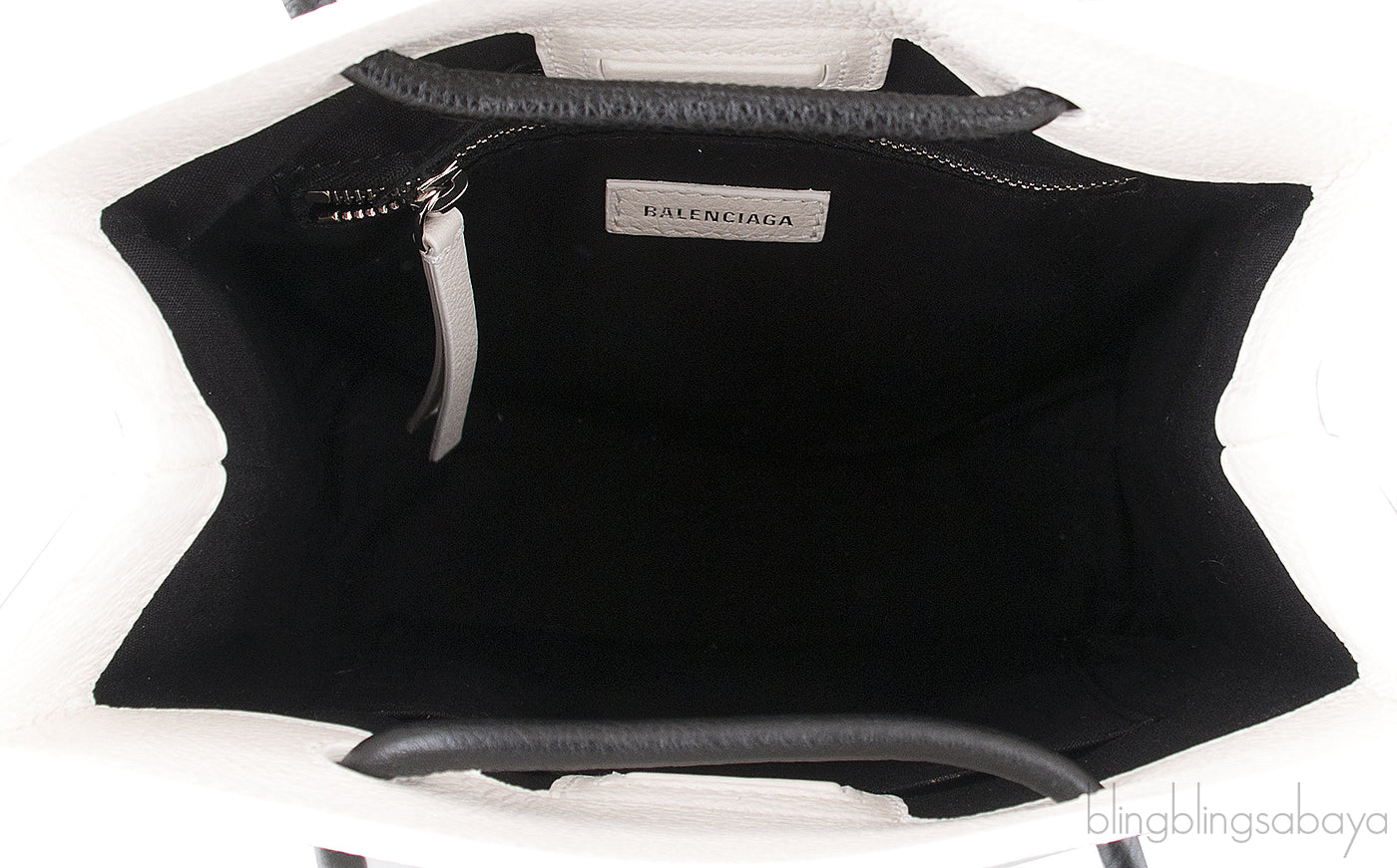 Logo Print Shopping Tote
