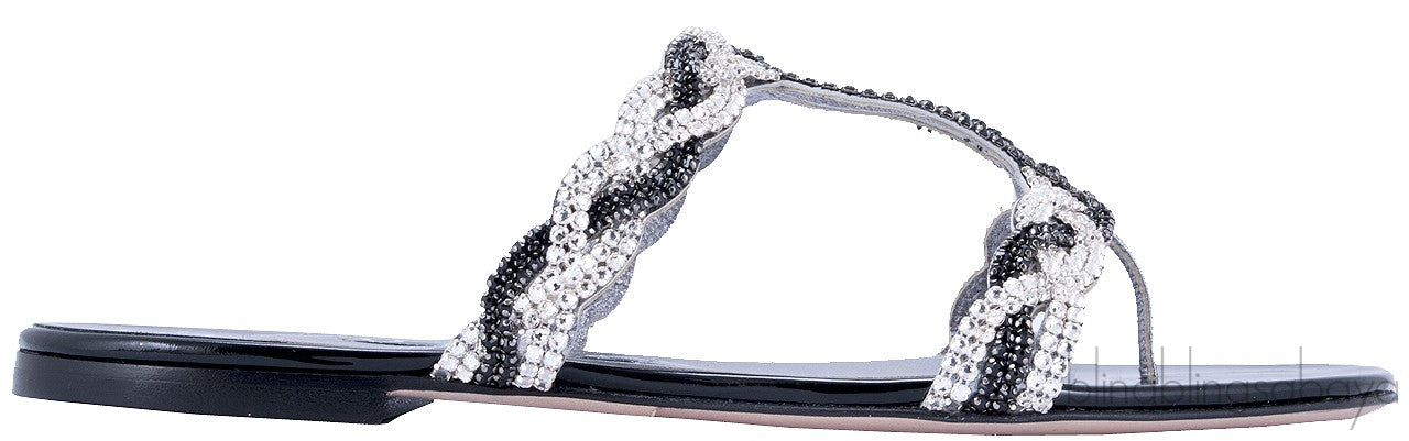 Gina Isabel Jewelled Flat