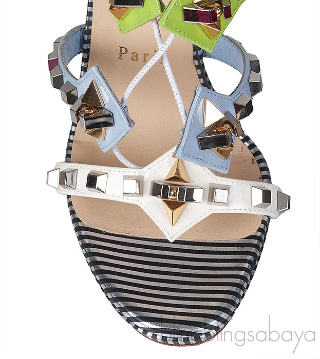 Multiplaticool Studded Multicolor Sandals