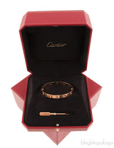 Rainbow LOVE Rose Gold Bracelet