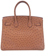 Birkin 30 Cognac Ostrich GHW