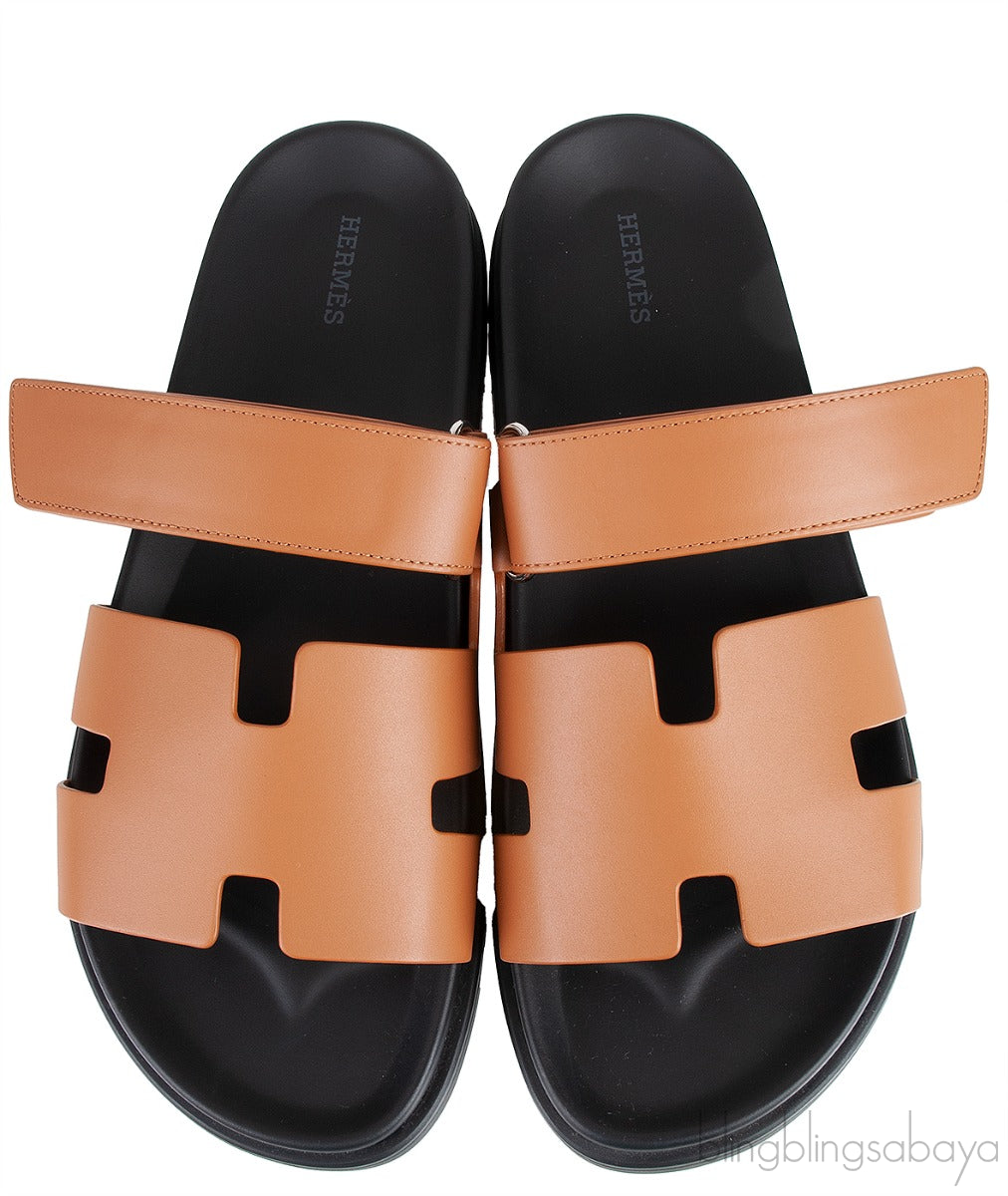 Chypre Natural Leather Sandals