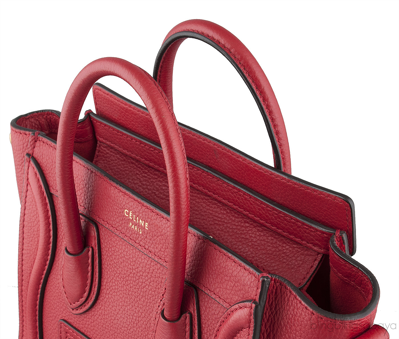 Red Nano Luggage Shoulder Bag