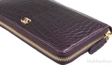 Crocodile Zippy Wallet