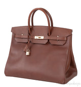 Birkin 40 Dark Brown Ardennes GHW