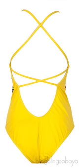 Yellow One Piece Swimsuit