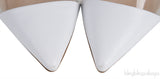 Plexi Vitello White 105 PVC Pumps