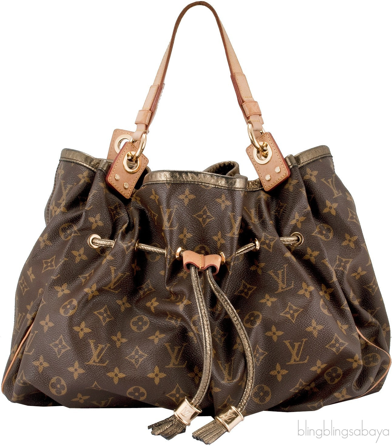 Irene Monogram Canvas Tote