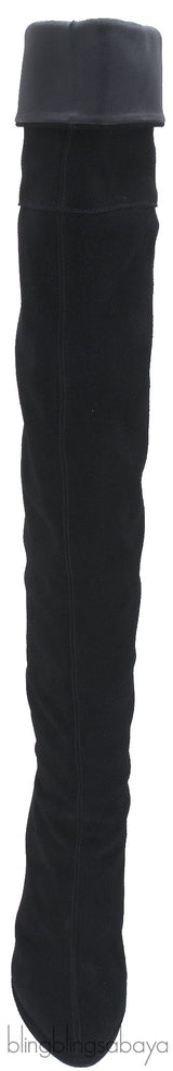 Black Over-the-knee High Boots