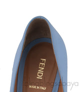 Blue Grey Pointed Heels