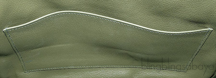 Birkin 30 Ostrich Vert Olive PHW