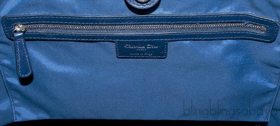 Dark Blue Panarea Shopping Tote