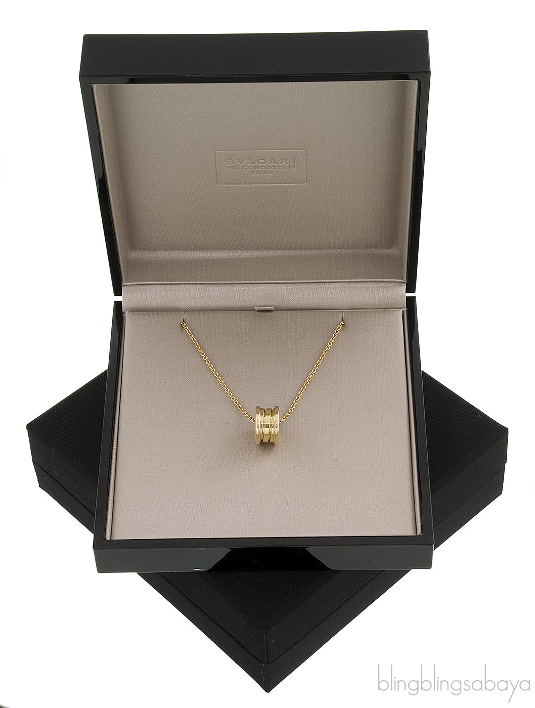 B.Zero1 Rose Gold Necklace